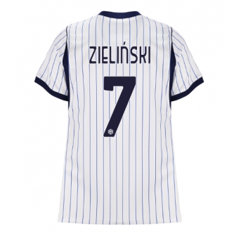 Inter Milan Piotr Zielinski #7 Maglia Gara Trasferta Repliche 2026-27 Donna Maniche Corte